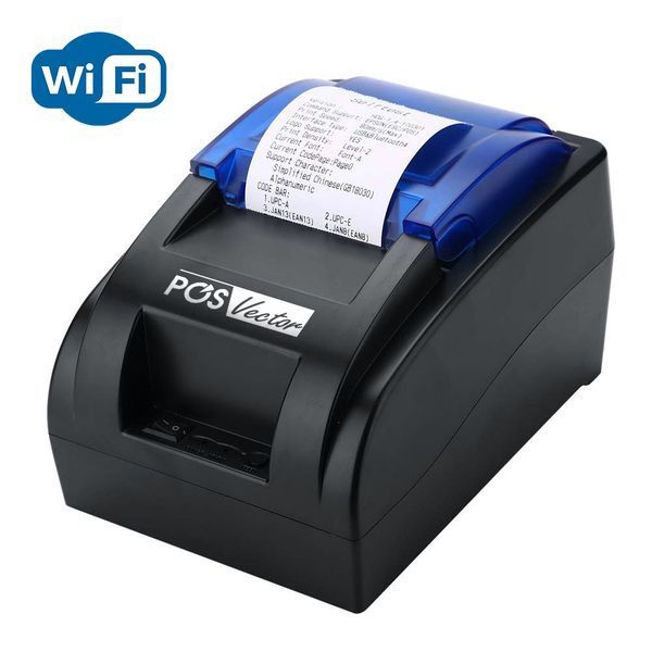 Чековой принтер POS Vector PS-H58W чекопечать на 58 мм для беспроводной печати (USB, Wi-Fi) PS-H58W фото