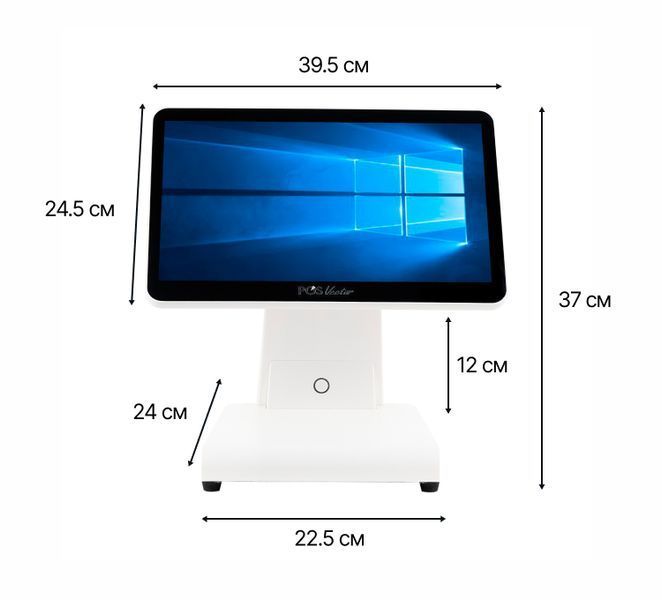 Мощный ПОС терминал POS Vector Oscar 15.6&rdquo;, 8/128 ГБ. Сенсорный Windows POS моноблок GC076-14 фото