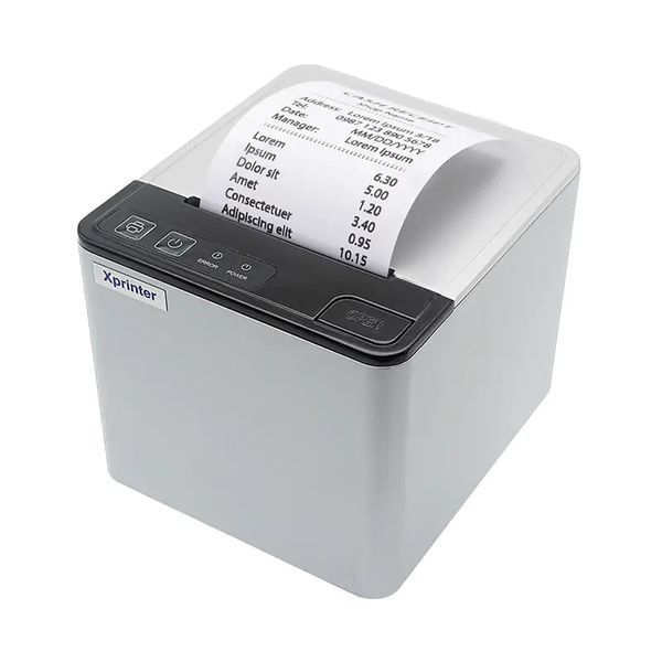 Принтер чеков с автообрезчиком POS Vector E803ALL на 80 мм (USB, LAN, Wi-Fi, Bluetooth) XP-Q809K-sample фото