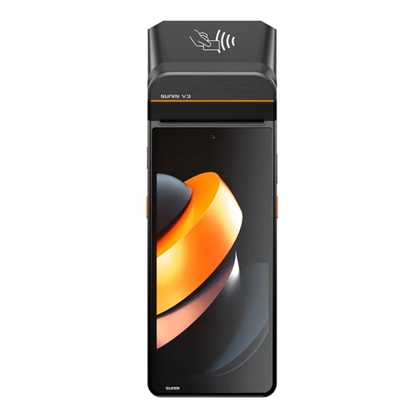 Портативный POS-терминал Sunmi V3 на Android 13. Мобильная касса 3-в-1 со встроенным сканером 1D/2D кодов и принтером чеков SUNMI-V3 фото