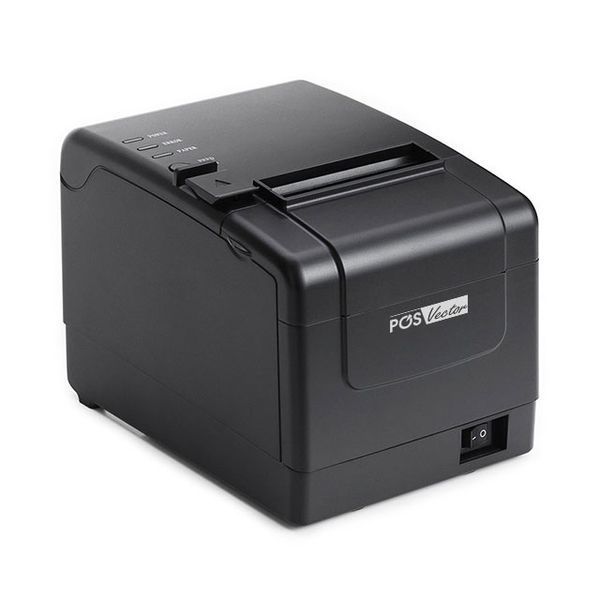 Принтер чеков с автообрезчиком POS Vector на 80 мм (USB+LAN) PS-H806 фото